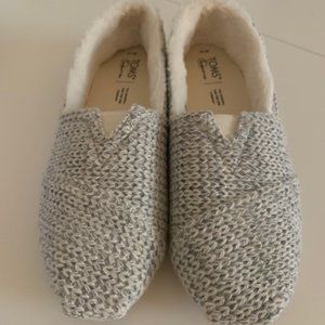Toms Womens Knitted Shoes Brand New NWT Size 10W